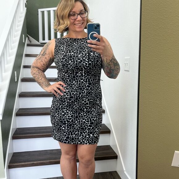 Susana Mónaco Black and White Dress Size M - Picture 3 of 12